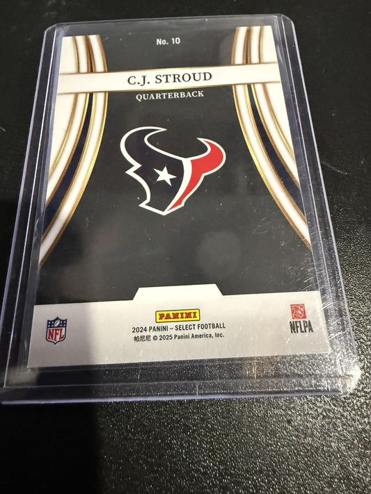 2024 Panini Select #10 C.J. Stroud Turbocharged
