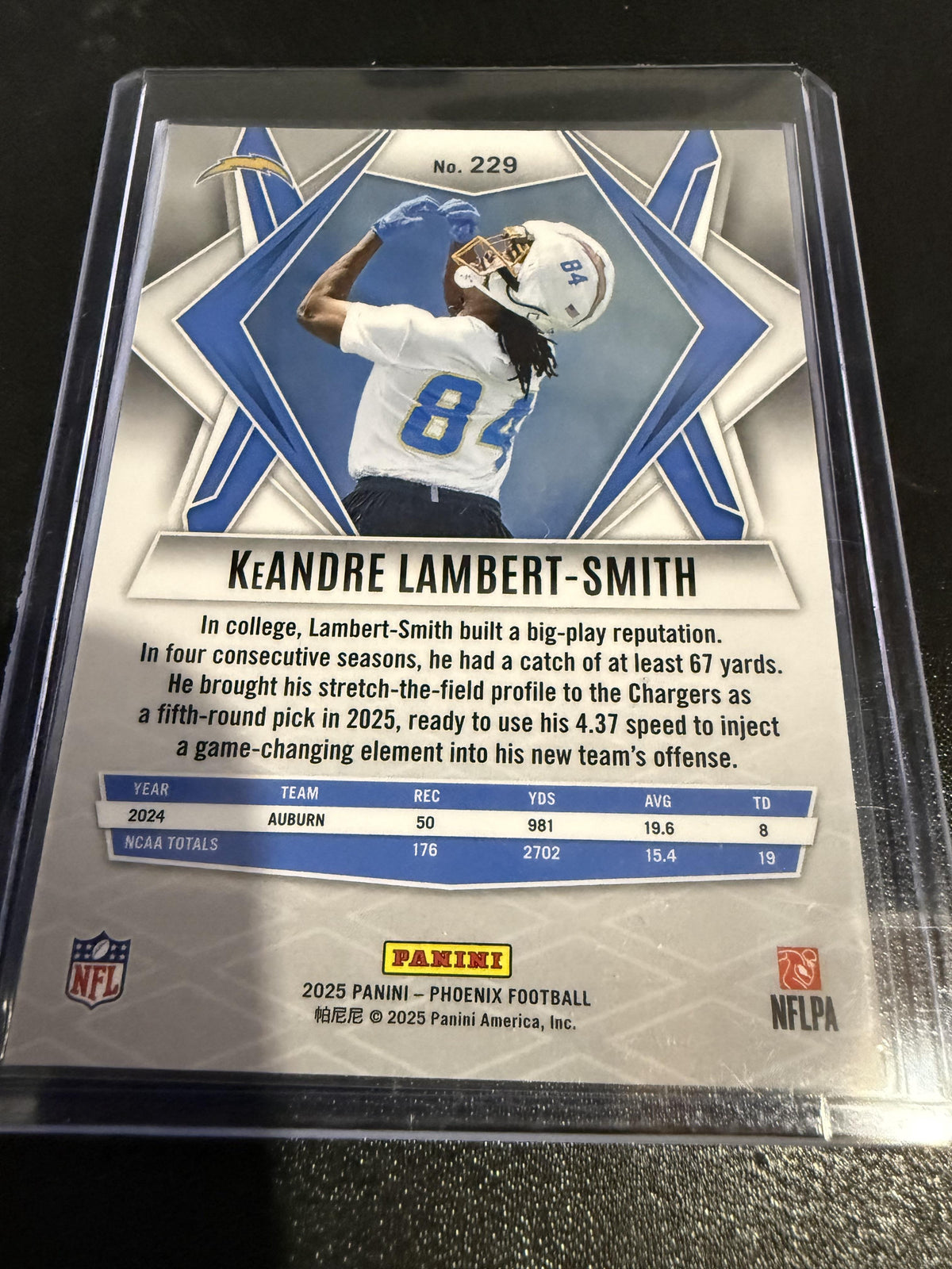 2025 Panini Phoenix #229 KeAndre Lambert-Smith