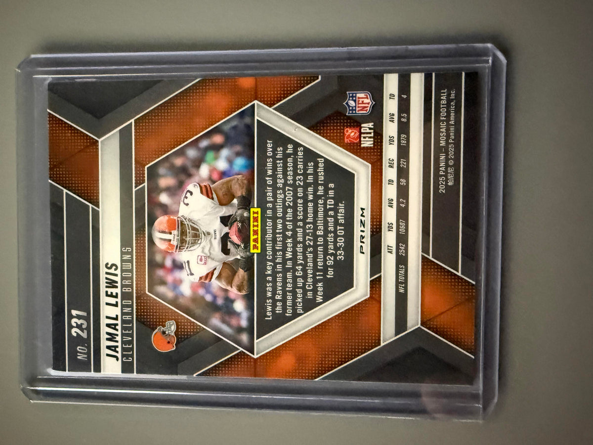 2025 Panini Mosaic #231 Jamal Lewis Mosaic