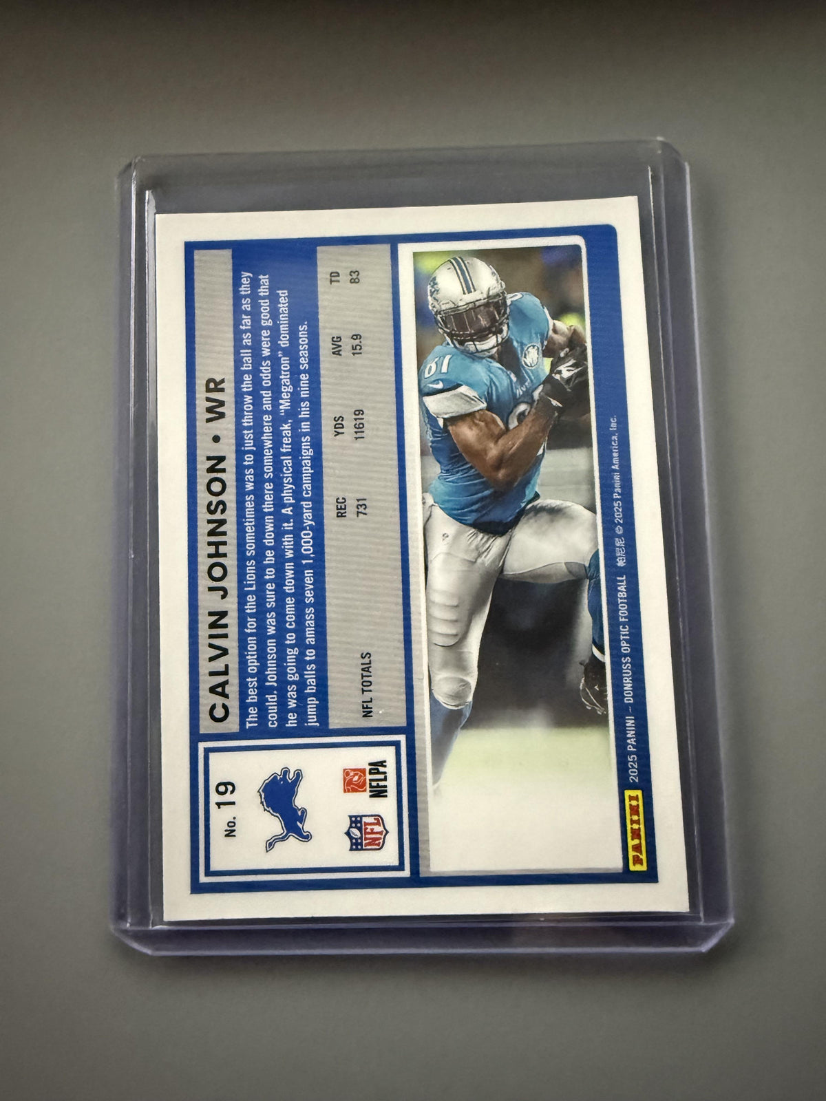 2025 Donruss #24 Calvin Johnson