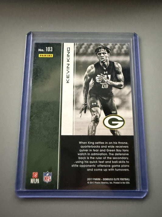 2017 Donruss Elite #103 Kevin King #/499