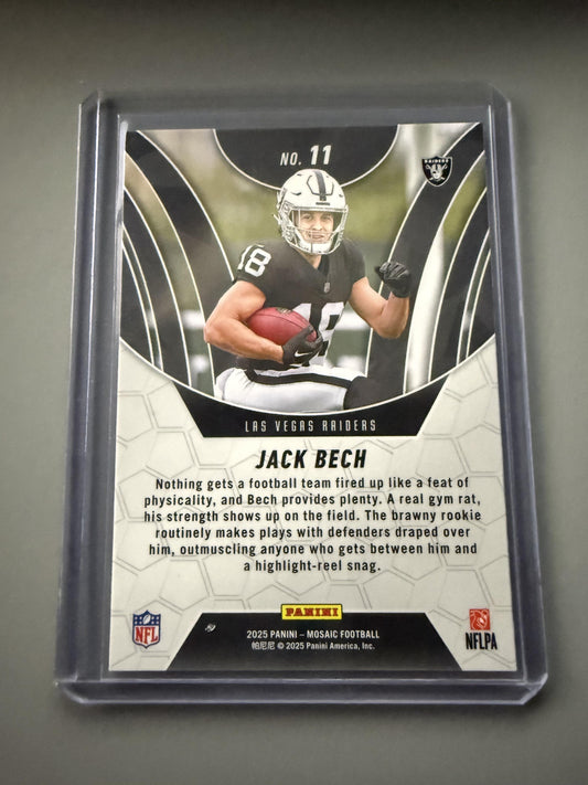 2025 Panini Mosaic #11 Jack Bech Elevate