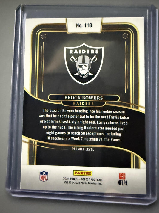 2024 Panini Select #118 Brock Bowers