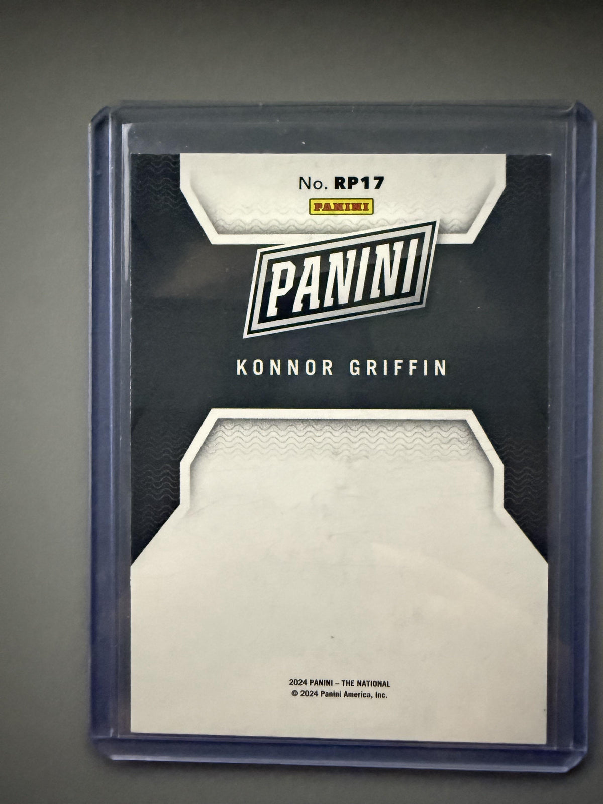 2024 Panini NSCC Wrapper Redemption #RP17 Konnor Griffin Insert