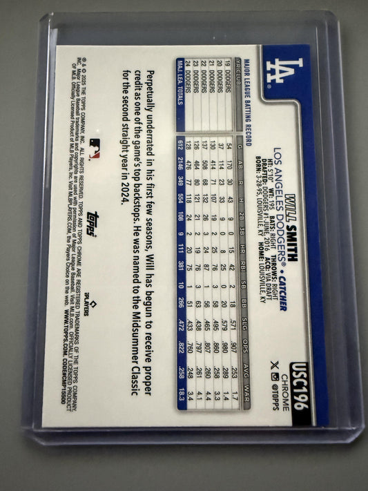 2025 Topps Chrome Update #USC196 Will Smith X-Fractors