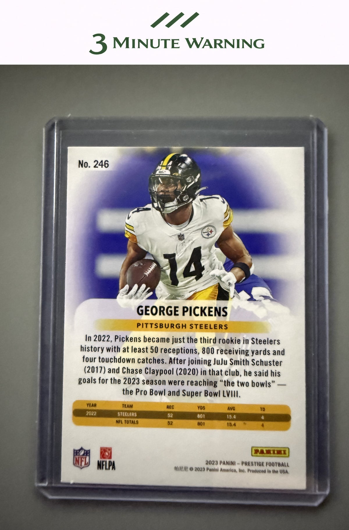 2023 Panini Prestige #246 George Pickens