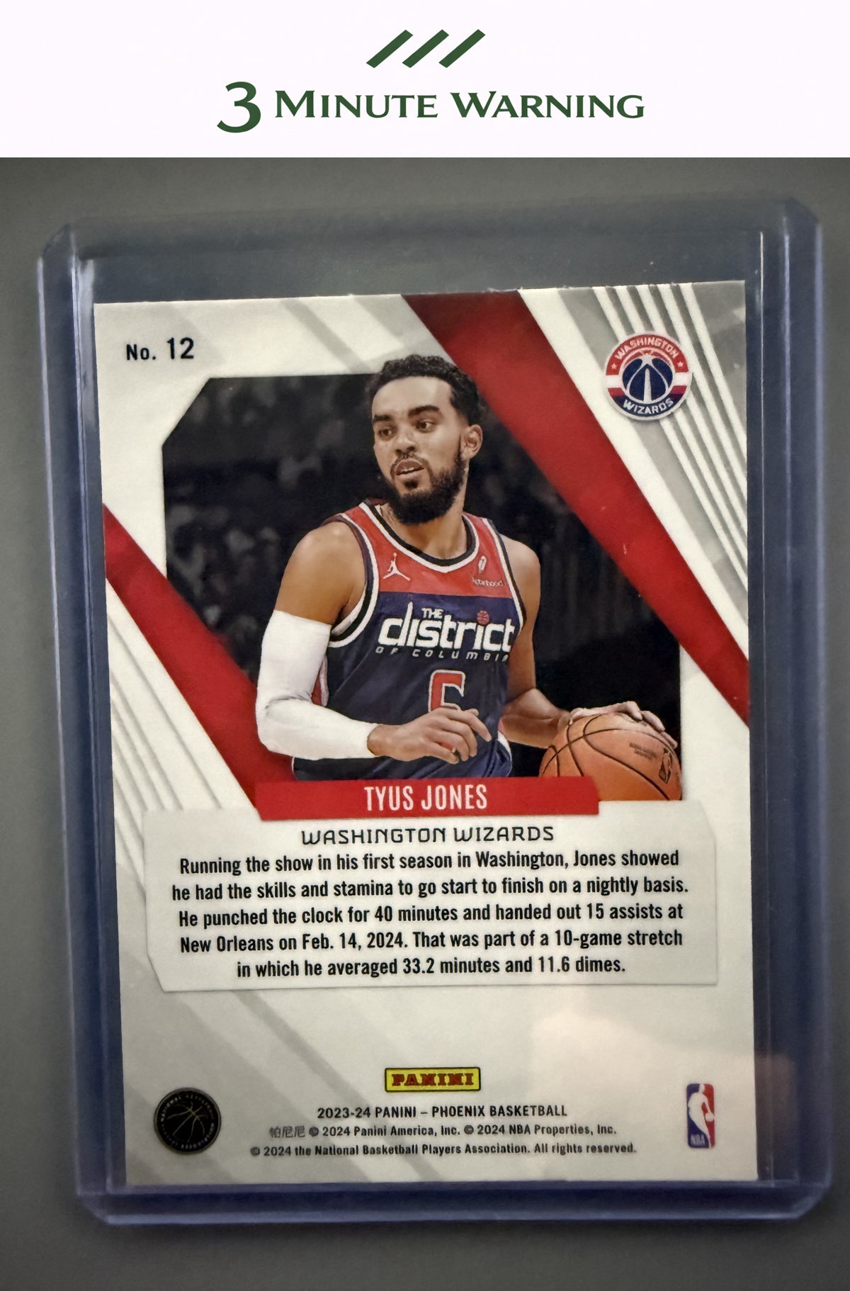 2023-24 Panini Phoenix #12 Tyus Jones