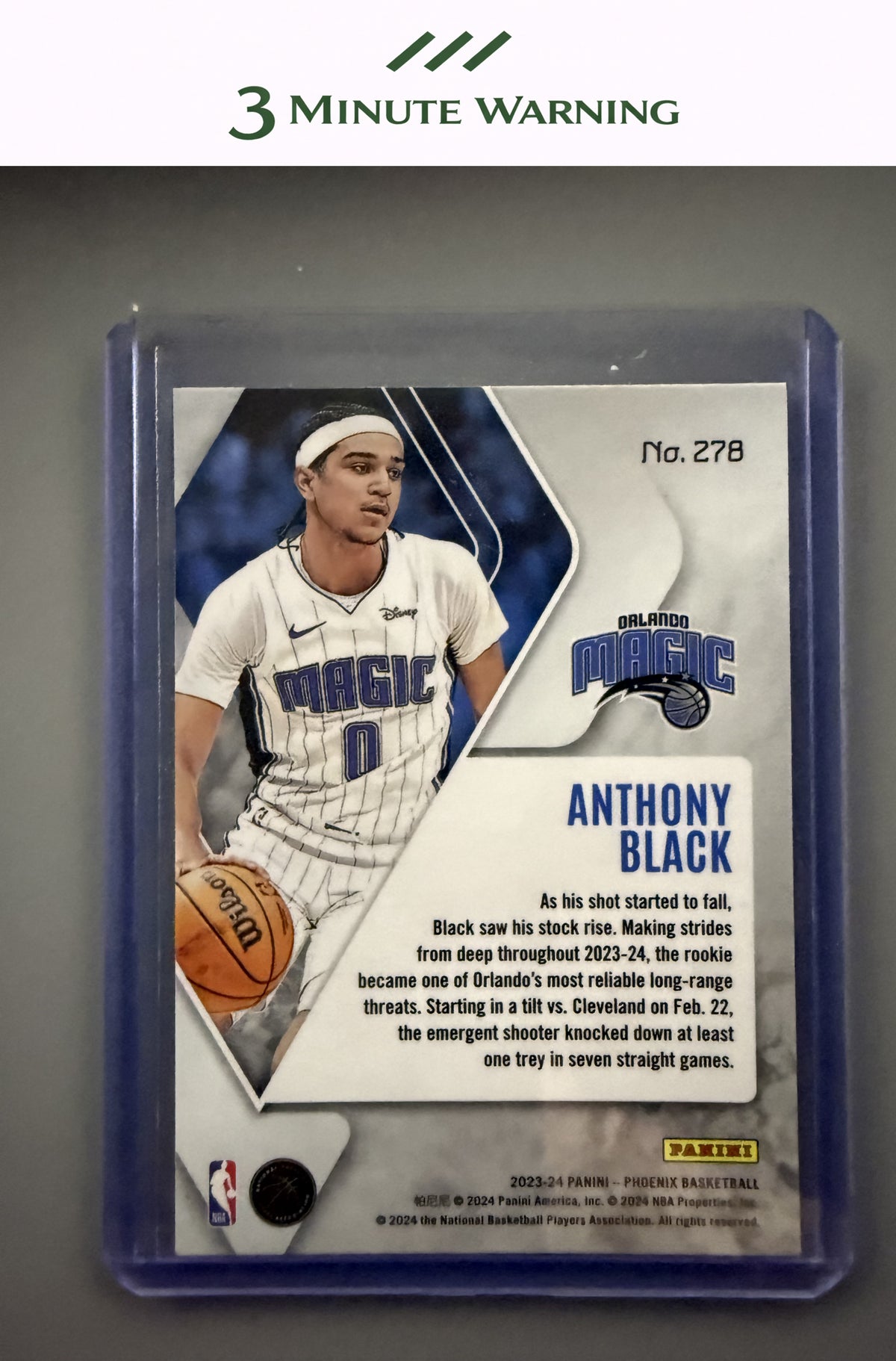 2023-24 Panini Phoenix #278 Anthony Black