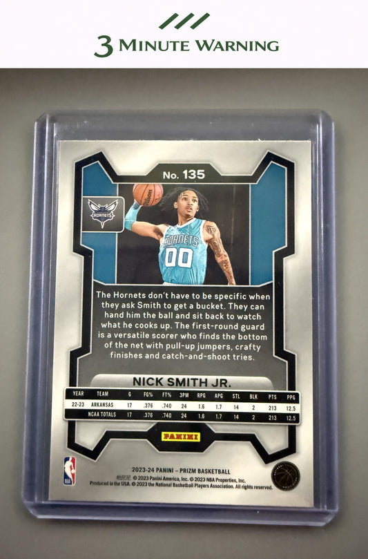 2023-24 Panini Prizm #135 Nick Smith Jr.