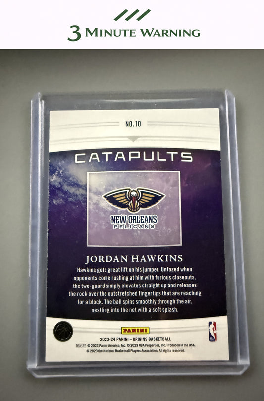 2023-24 Panini Origins #10 Jordan Hawkins Catapults