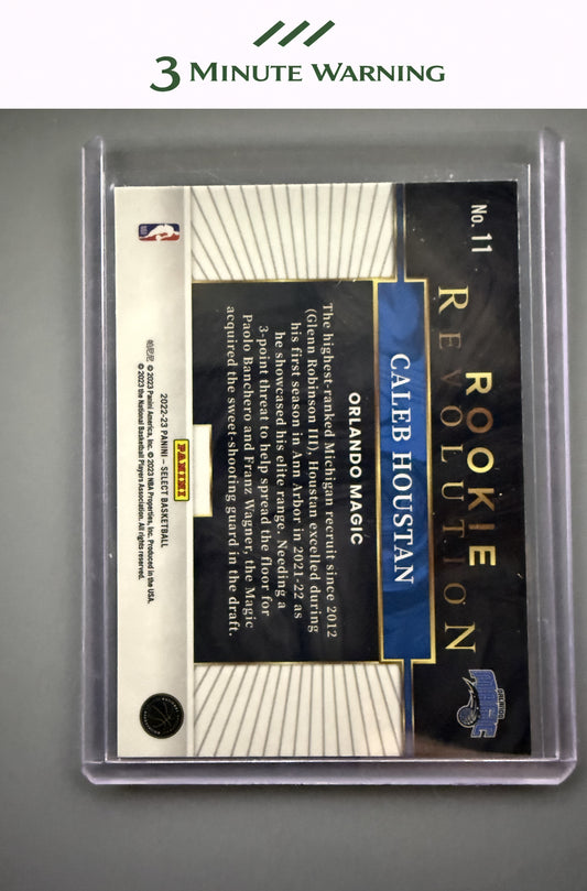 2022-23 Panini Select #11 Caleb Houstan Rookie Revolution