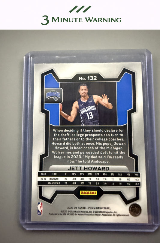 2023-24 Panini Prizm #132 Jett Howard