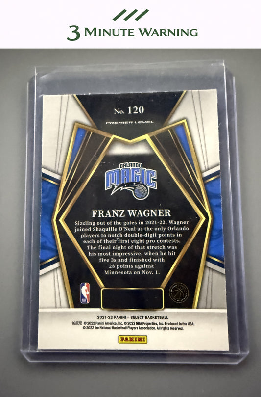 2021-22 Panini Select #120 Franz Wagner