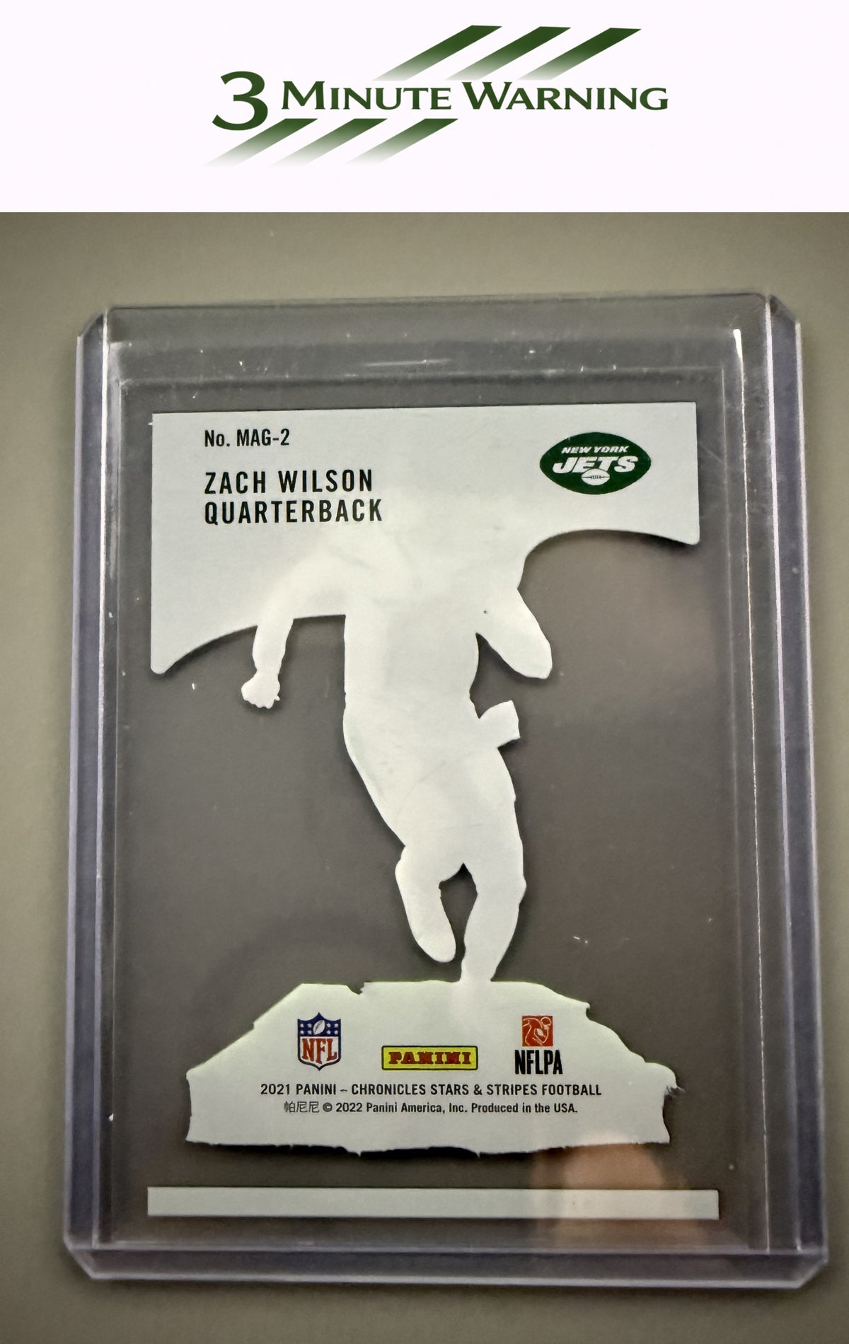2021 Panini Chronicles #MAG-2 Zach Wilson Magnitude