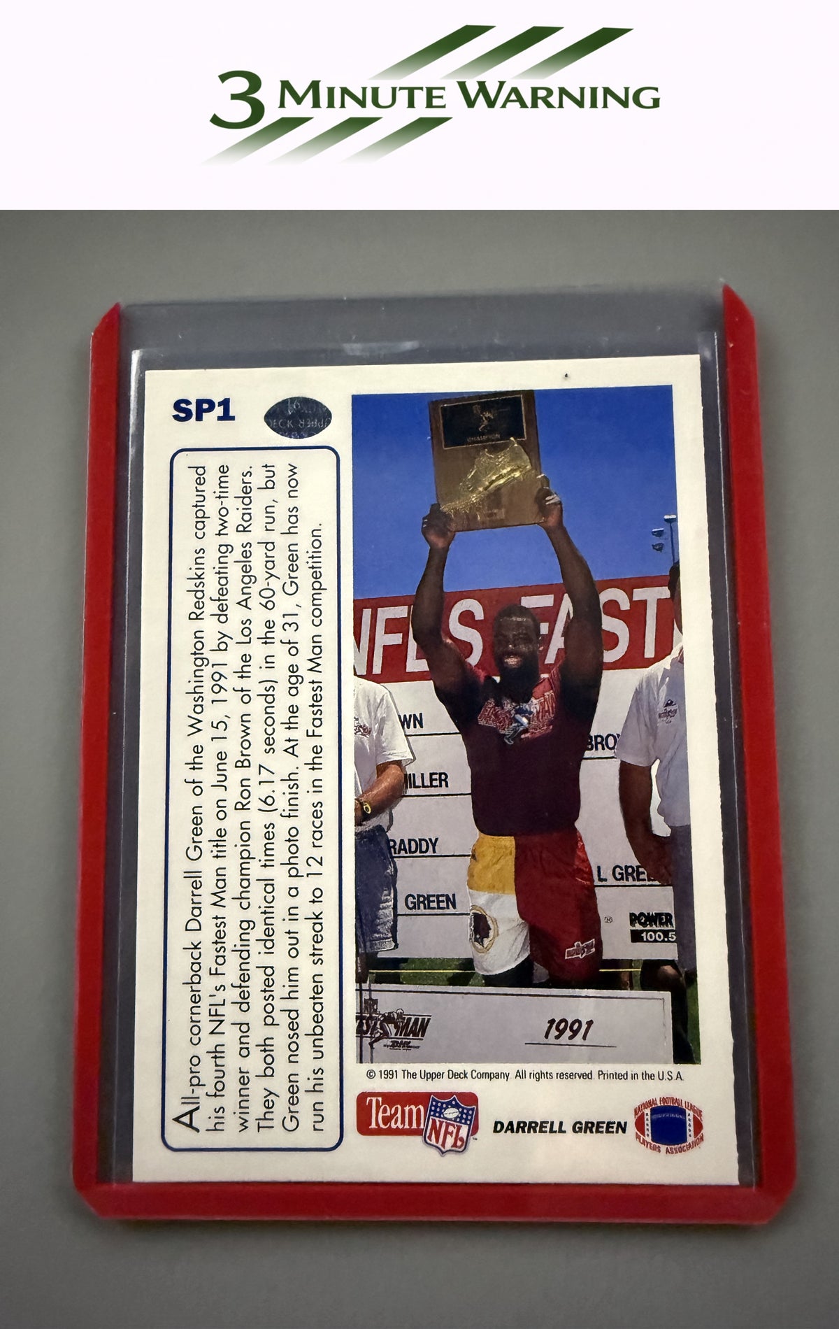 1991 Upper Deck #SP1 Darrell Green