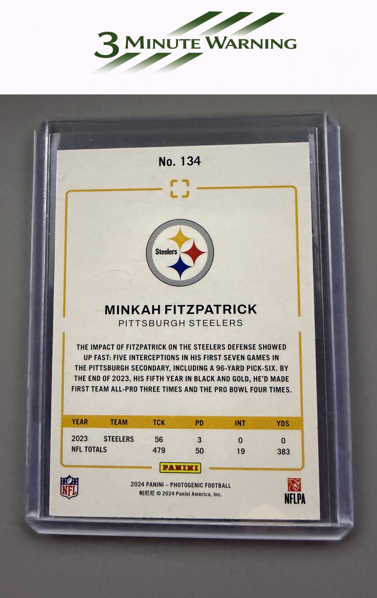 2024 Panini Photogenic #134 Minkah Fitzpatrick