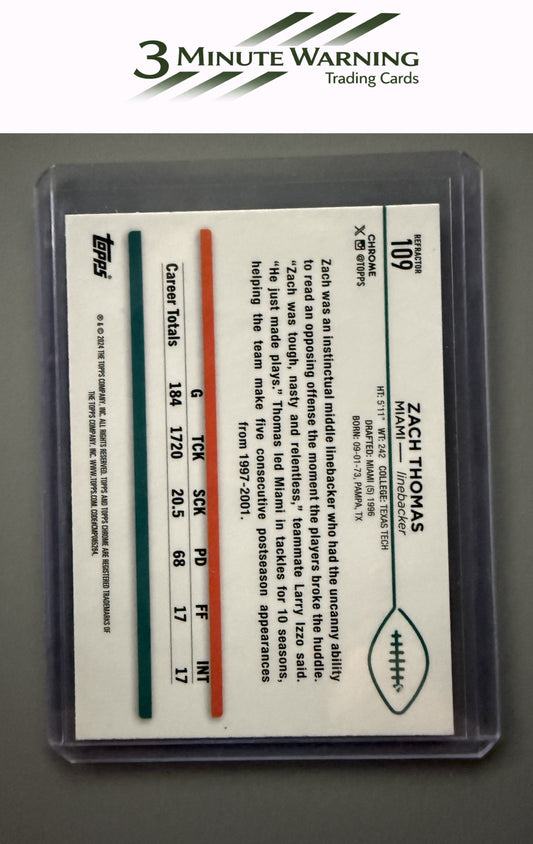 2024 Topps Chrome #109 Zach Thomas