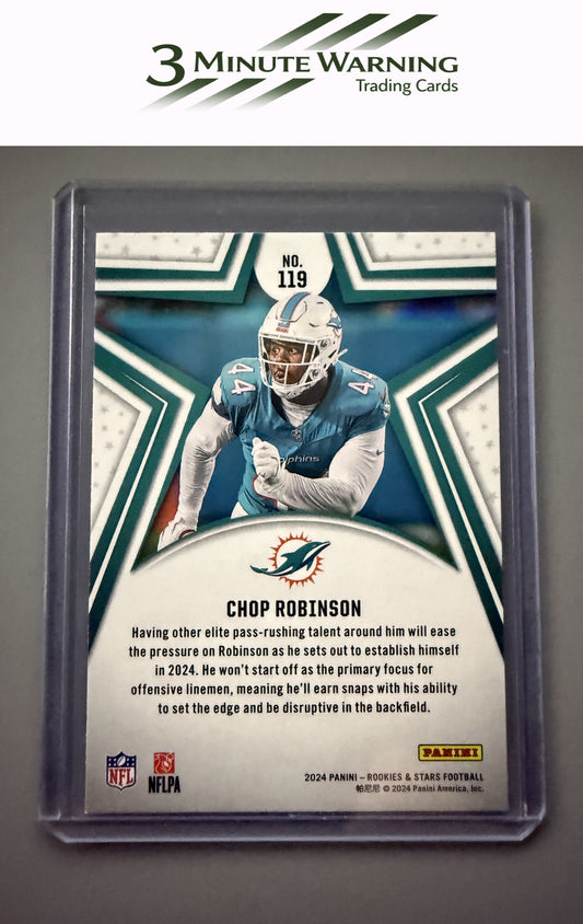 2024 Panini Rookies & Stars #119 Chop Robinson