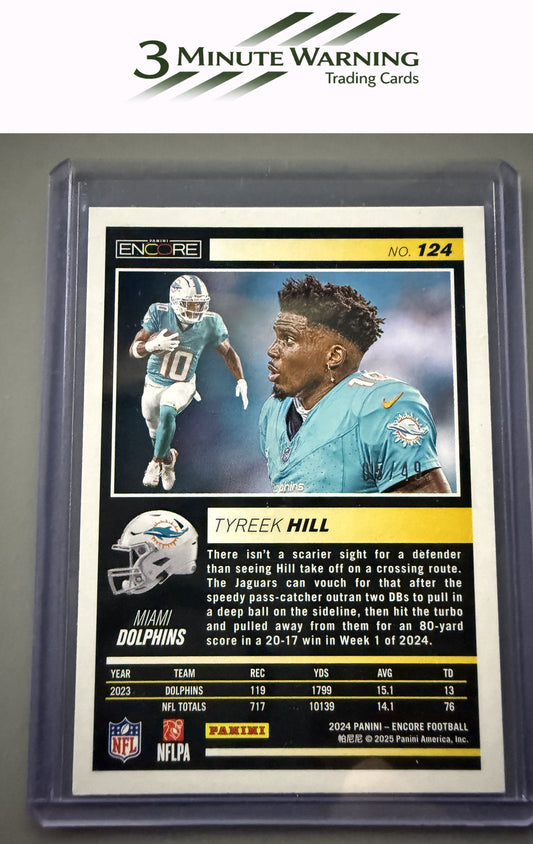 2024 Panini Encore #124 Tyreek Hill Red #/49