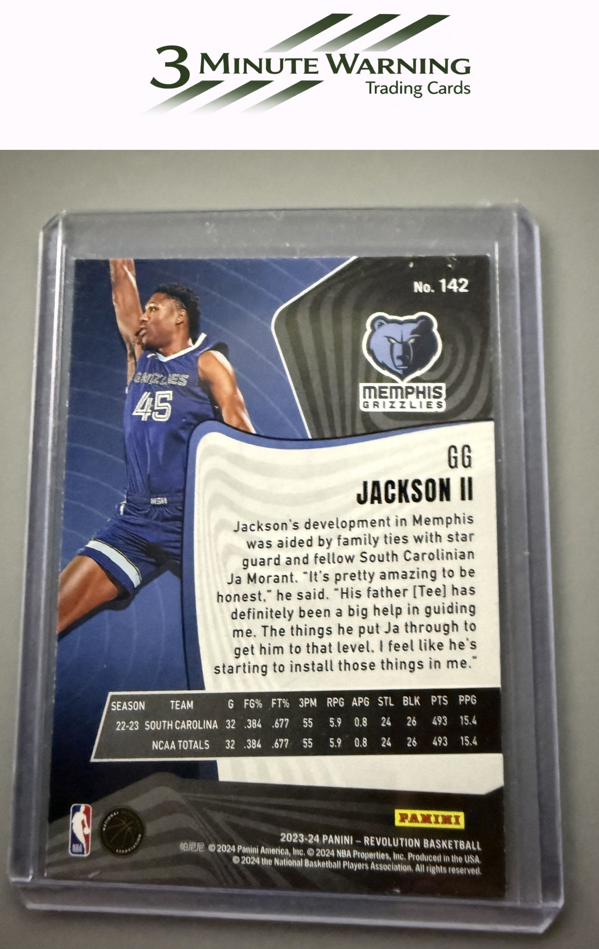 2023-24 Panini Revolution #142 GG Jackson II