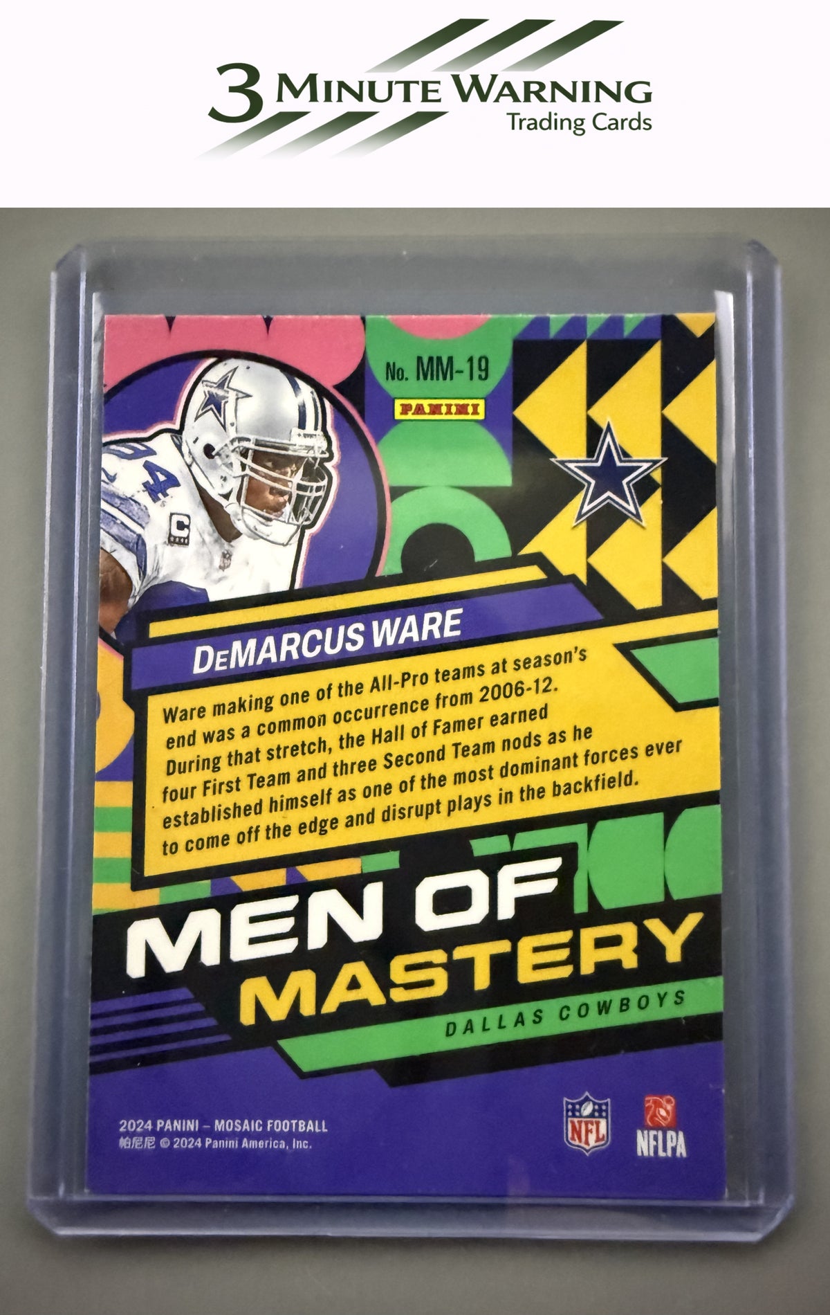 2024 Panini Mosaic #MM-19 DeMarcus Ware Men of Mastery