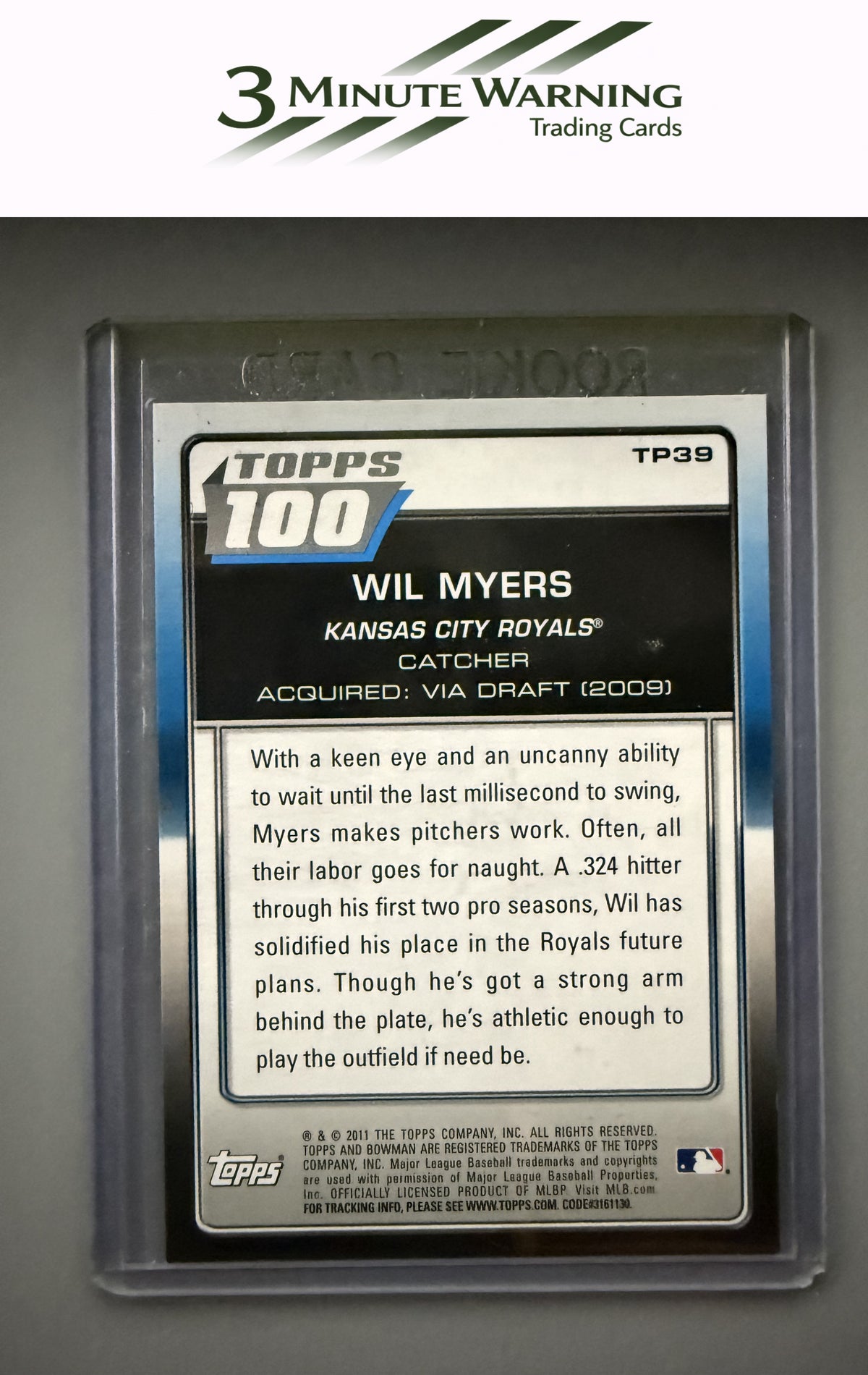 2011 Bowman #TP39 Wil Myers Topps 100