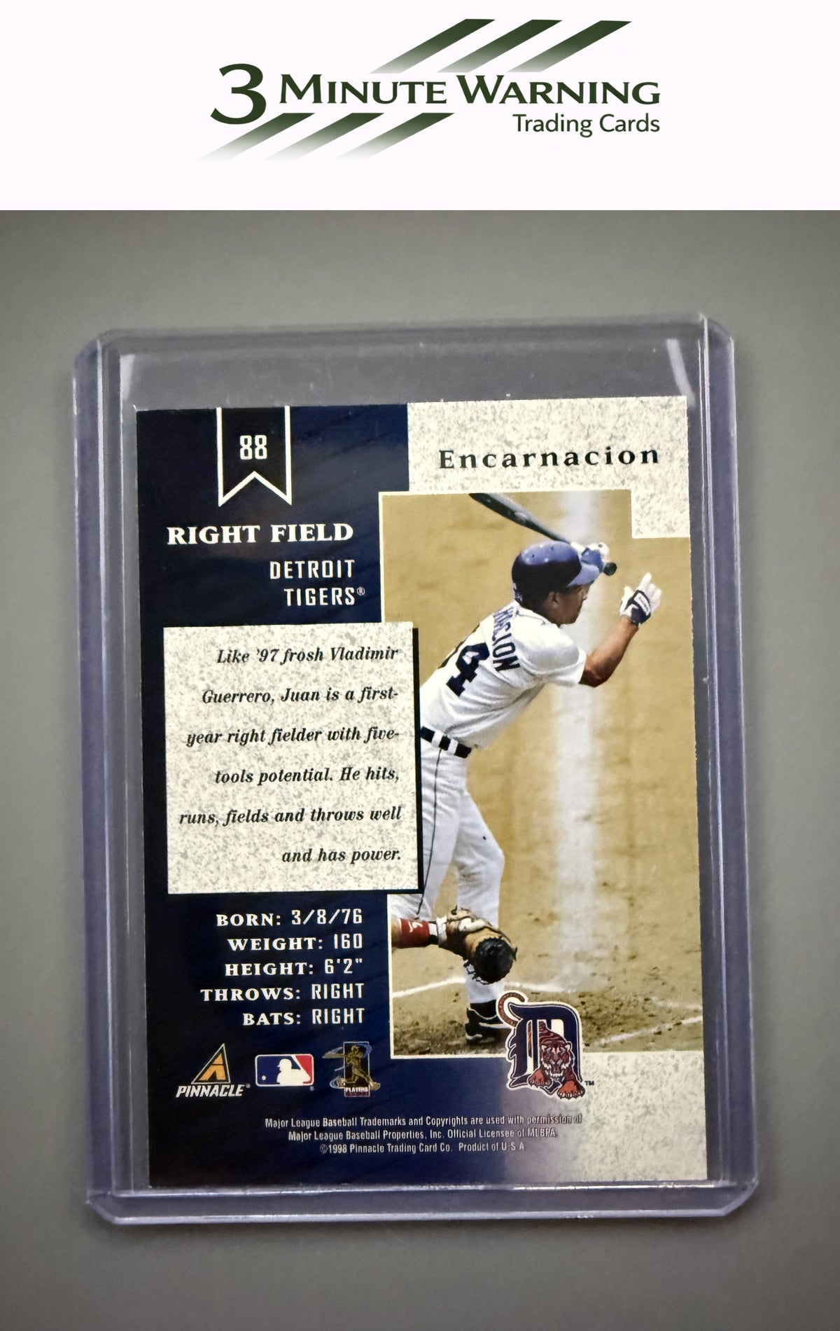 1998 Zenith #88 Juan Encarnacion