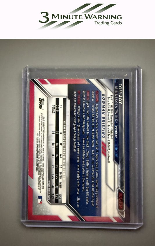 2016 Bowman Draft #BD-134 Tyler Jay