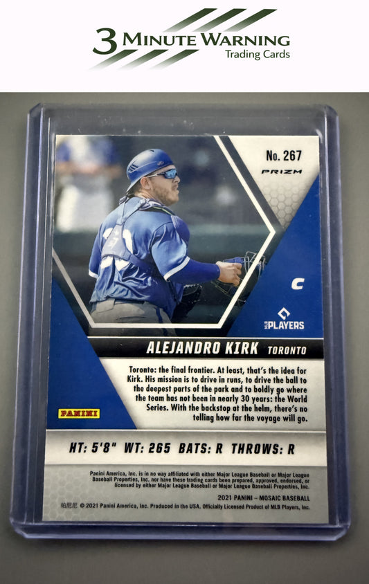 2021 Panini Mosaic #267 Alejandro Kirk Pink Camo