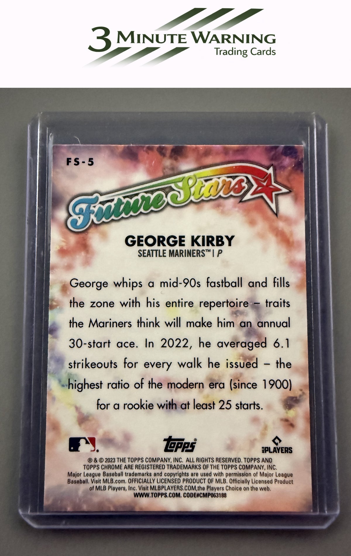 2023 Topps Chrome #FS-5 George Kirby Future Stars