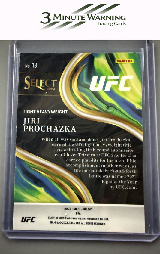 2023 Panini Select UFC #13 Jiri Prochazka Sensations