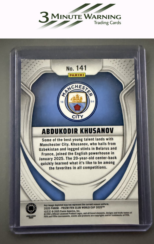 2025 Panini Prizm FIFA Club World Cup #141 Abdukodir Khusanov