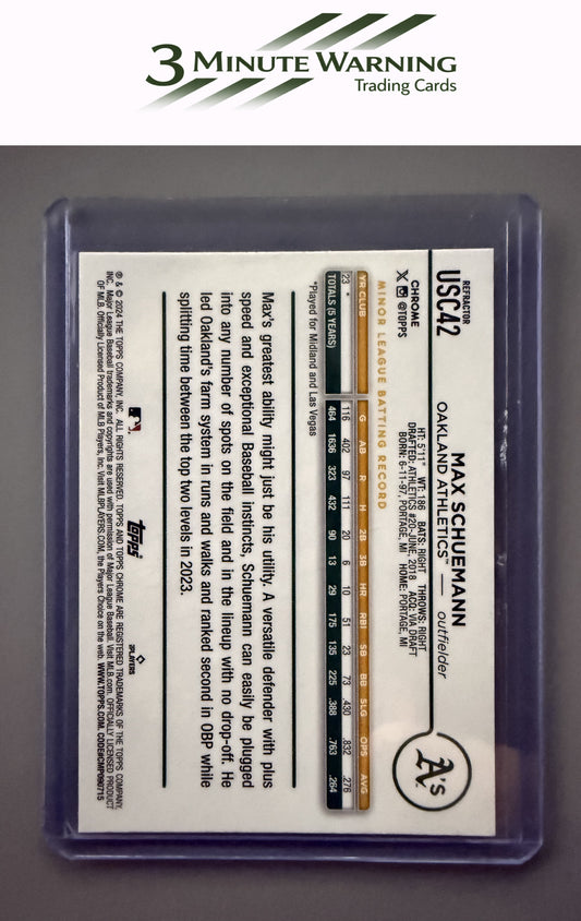 2024 Topps Chrome Update #USC42 Max Schuemann