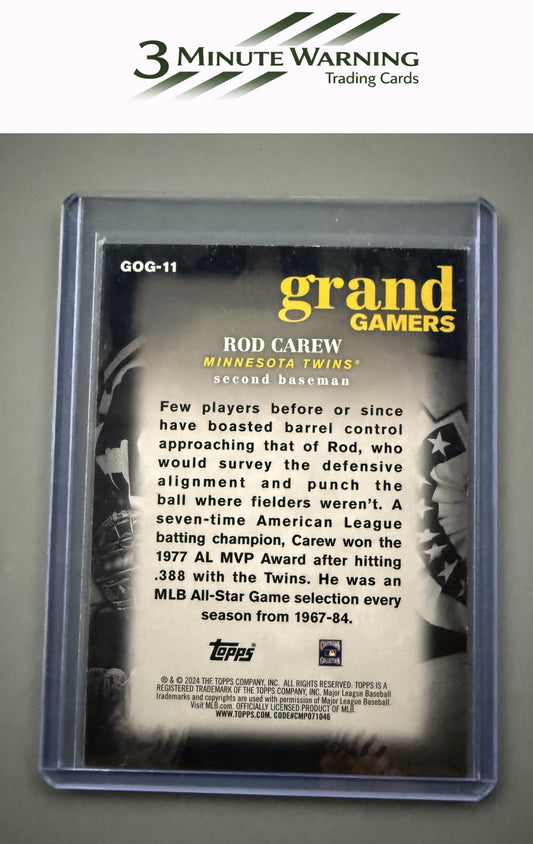 2024 Topps #GOG-11 Rod Carew Grand Gamers