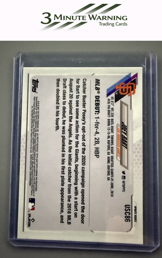 2021 Topps Chrome Update #USC86 Joey Bart