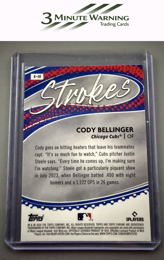2024 Topps Chrome #S-15 Cody Bellinger Strokes