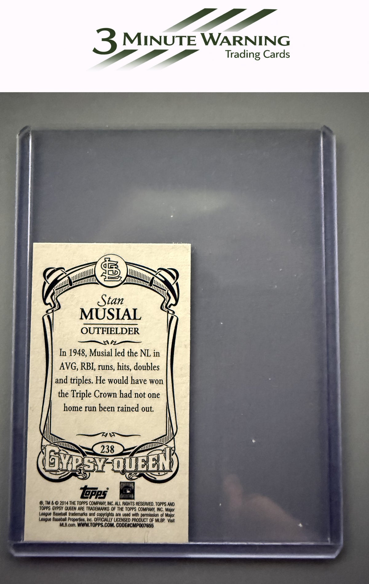 2014 Topps Gypsy Queen #238b Stan Musial Mini