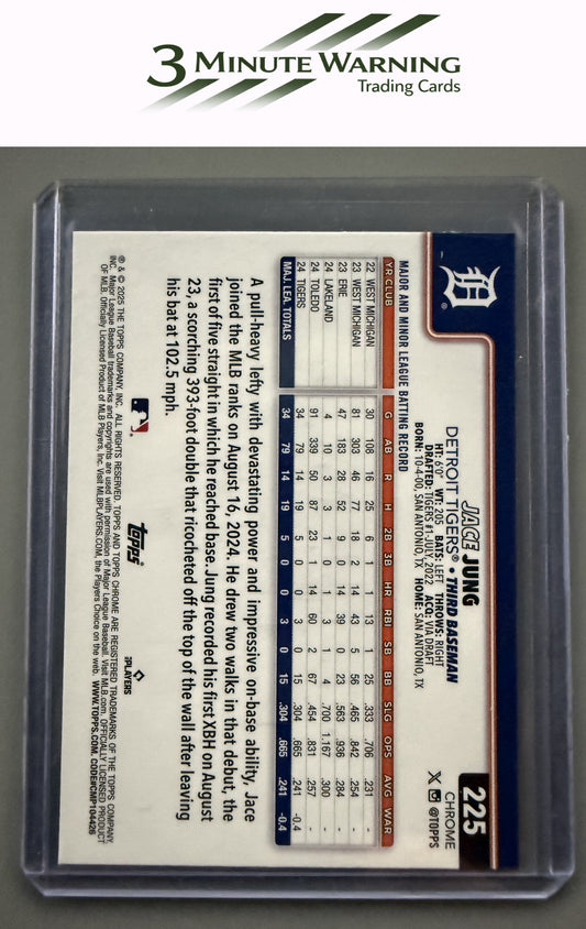 2025 Topps Chrome #225 Jace Jung