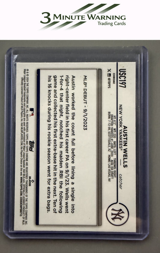 2024 Topps Chrome Update #USC197 Austin Wells