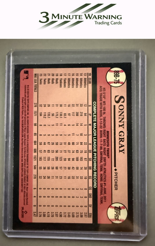 2024 Topps #89B-75 Sonny Gray 1989 Topps Baseball 35th Anniversary (Series One)
