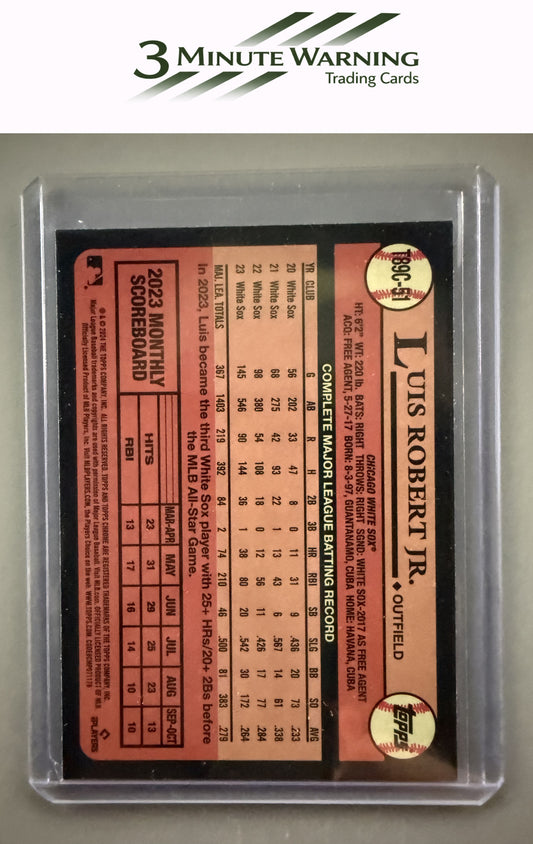 2024 Topps #T89C-51 Luis Robert Jr. 1989 Topps Baseball 35th Anniversary Chrome