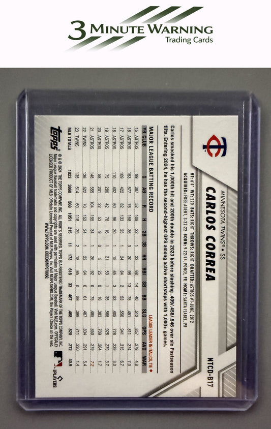2024 Topps Trading Card Day #NTCD-B17 Carlos Correa