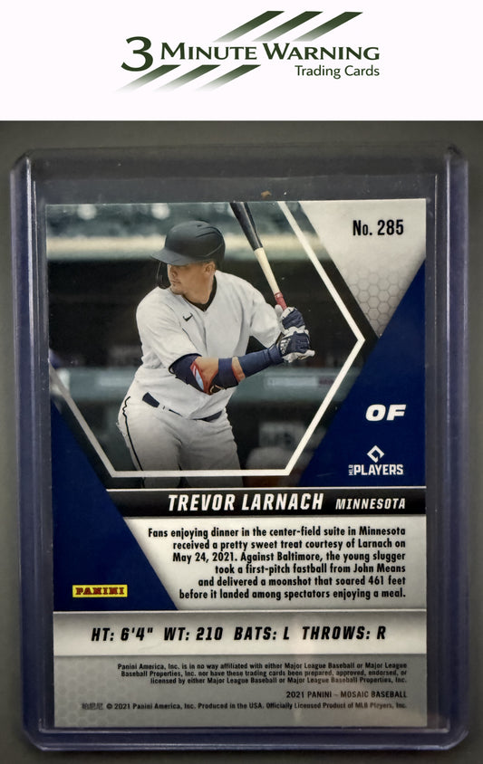 2021 Panini Mosaic #285 Trevor Larnach