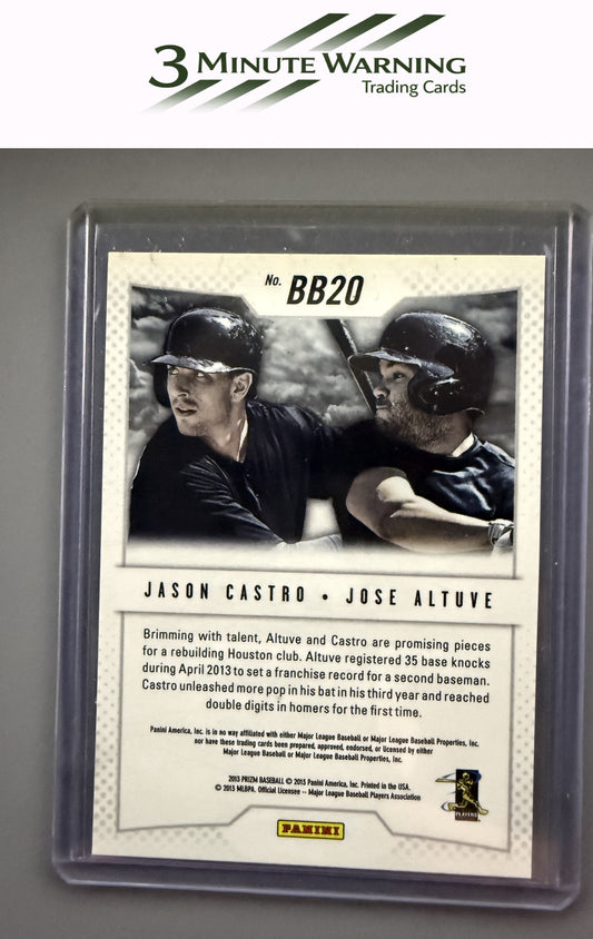 2013 Panini Prizm #BB20 Jason Castro / Jose Altuve Band of Brothers