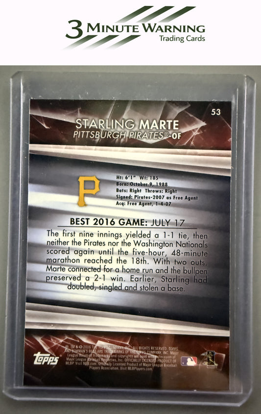 2016 Bowman's Best #53 Starling Marte