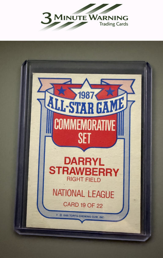 1988 Topps #19 Darryl Strawberry Glossy All-Stars