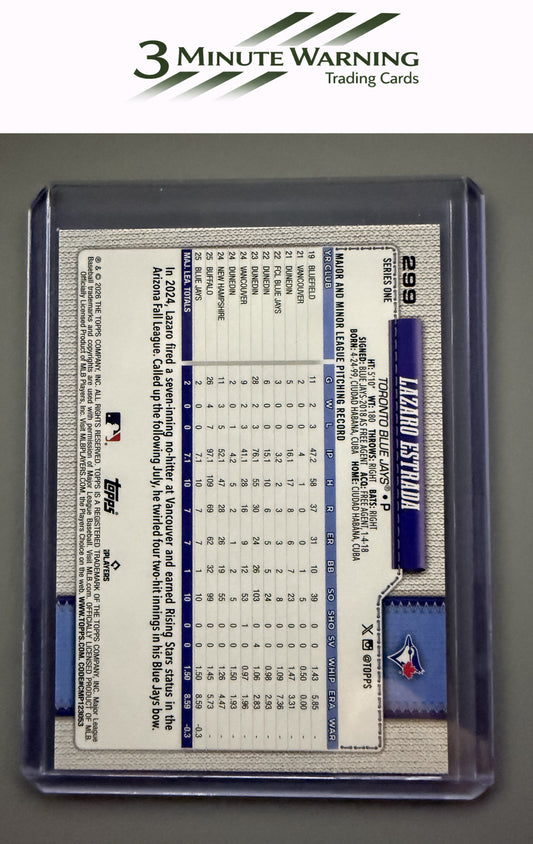 2026 Topps #299 Lazaro Estrada