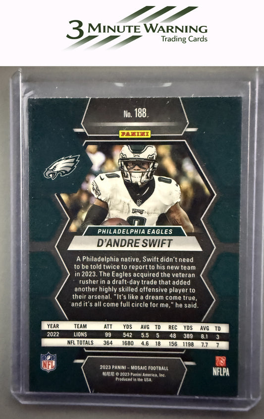 2023 Panini Mosaic #188 D'Andre Swift