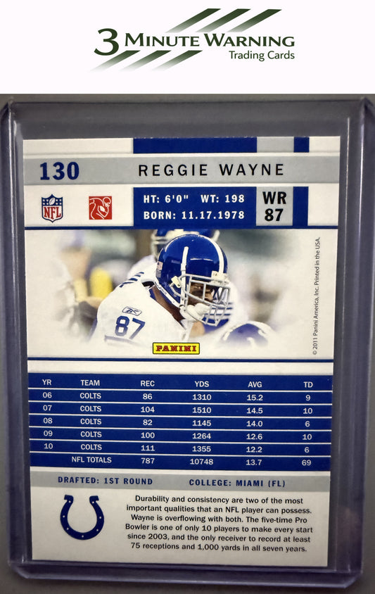 2011 Score #130 Reggie Wayne