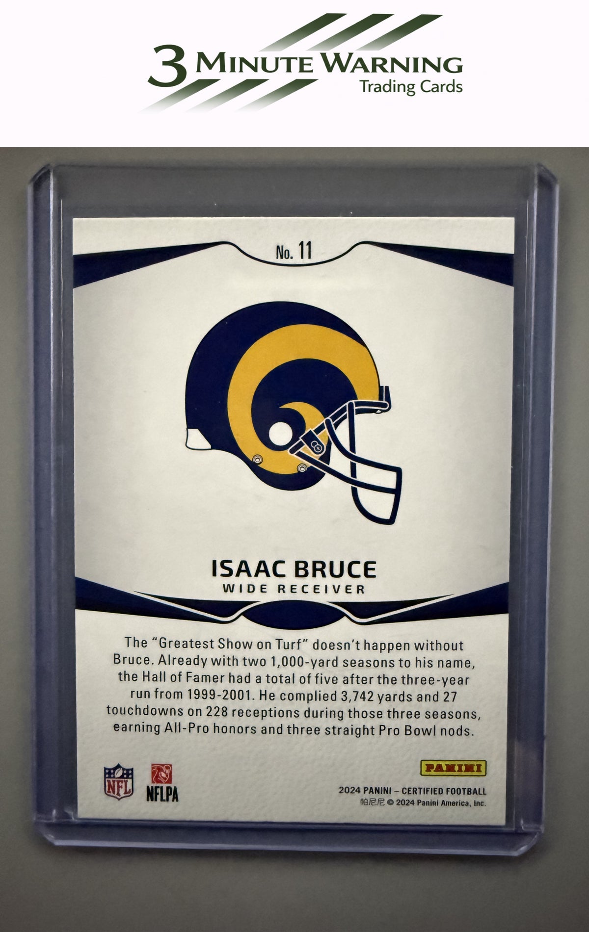 2024 Panini Certified #11 Isaac Bruce Immortals